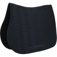Produktbild von Satteldecke für Pferde Riding World Wave aus Polyester in Schwarz oder Blau für Ponys
