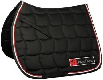 Produktbild von Satteldecke für Pferde Sergio Grasso Schwarz