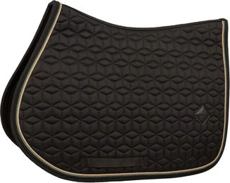 Satteldecke Kentucky Horsewear Classic für Vollblut Pferde in Schwarz – Bild 1 von 1