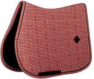 Produktbild von Satteldecke Kentucky Horsewear für Pferde Vollblut aus Velours in Lila oder Rot