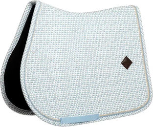 Produktbild von Satteldecke Kentucky Horsewear für Vollblut Pferde in Blau aus Velours