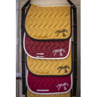 Produktbild von Satteldecke Pénélope Classique für Pferde in Weiß und Beige aus Polyester