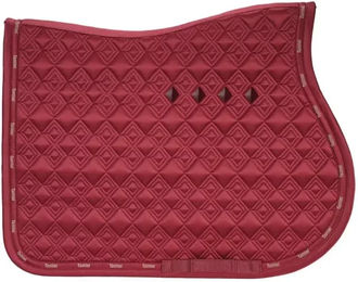 Produktbild von Satteldecke Tattini Ermitage für Pferde in Rot Full