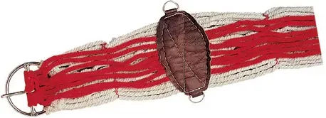Produktbild von Sattelgurt aus Baumwolle und Leder von Hispano Hipica