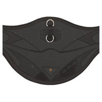 Produktbild von Sattelgurt BR Equitation aus Neopren Schwarz 135 cm