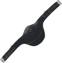 Sattelgurt Canter aus Leder in Schwarz – Bild 1 von 1