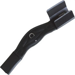 Sattelgurt Canter aus Leder in Schwarz – Bild 1 von 1