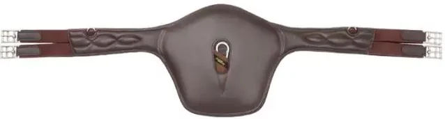 Produktbild von Sattelgurt Kavalkade aus Leder 145 cm in Schwarz oder Braun - 145 cm