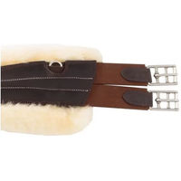 Produktbild von Sattelgurt Kavalkade aus Leder 145 cm Schwarz oder Braun