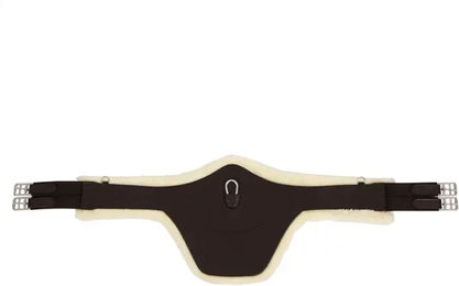 Produktbild von Sattelgurt Premiere aus Leder für Pferde in Schwarz oder Braun