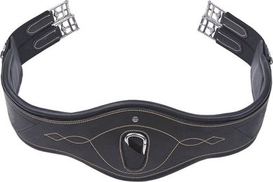 Sattelgurt Take-Off Line LG Langgurt Schwarz 125 cm – Bild 1 von 1