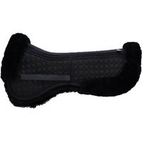 Produktbild von Sattelkissen Lammfell mit Correction System Sattelpad Schwarz/Schwarz Größe M/S