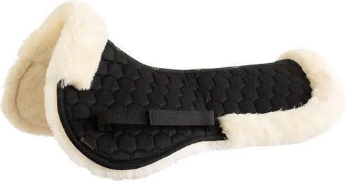 Sattelpad BR Equitation ECOSoft aus Fleece in Schwarz – Bild 1 von 1