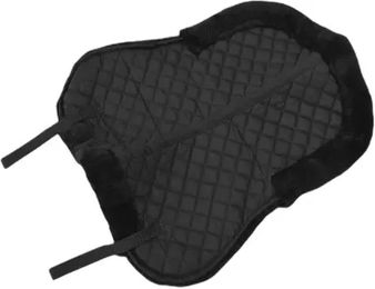 Produktbild von Sattelpad Hispano Hipica Salvacruz für Ponys aus Kunstleder in Schwarz
