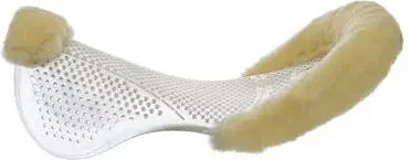 Produktbild von Sattelpad Hispano Hipica Salvacruz Gel Beige Weiß für Vollblut