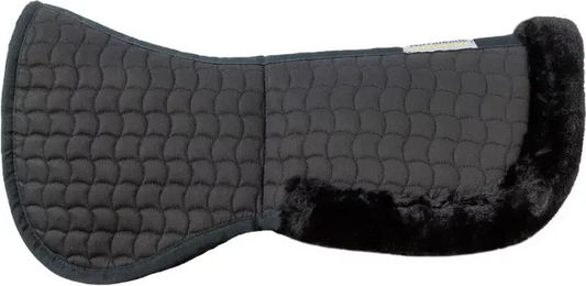 Produktbild von Sattelpad Kavalkade aus Baumwolle Schwarz Größe M/L