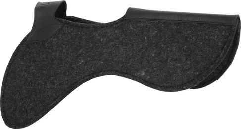 Produktbild von Sattelpad Pro Series aus Filz in Grau oder Schwarz