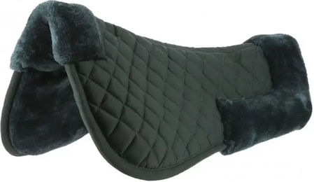 Produktbild von Sattelpad Riding World für Ponys aus Polyester in Grau oder Schwarz