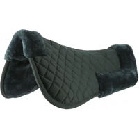 Produktbild von Sattelpad Riding World für Ponys aus Polyester in Grau oder Schwarz