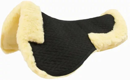 Produktbild von Sattelpad T de T aus Leder in Schwarz