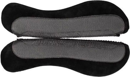 Produktbild von Sattelpaneele Freeform aus Velours in Schwarz