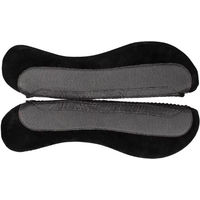 Produktbild von Sattelpaneele Freeform aus Velours in Schwarz