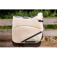 Produktbild von Sattelunterlage aus Merinowoll-Velours Edix Saddles DR Beige Größe M