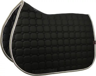 Produktbild von Sattelunterlage Equithème Orion für Pferde aus Polyester in Schwarz