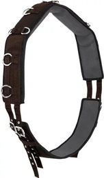 Produktbild von Sattelunterlage für Pferde aus Nylon und Neopren von Umbria Equitazione in Braun