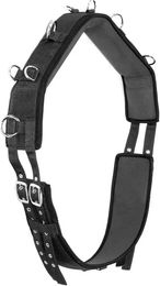 Produktbild von Sattelunterlage für Pferde Umbria Equitazione aus Nylon und Neopren Schwarz Vollblut