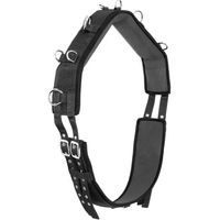 Produktbild von Sattelunterlage für Pferde Umbria Equitazione aus Nylon und Neopren Schwarz Vollblut