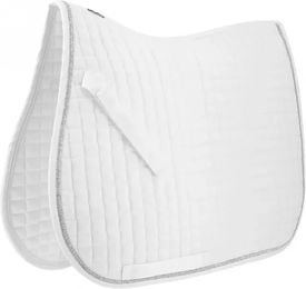 Produktbild von Sattelunterlage Riding World Girly für Ponys aus Polyester in Weiß