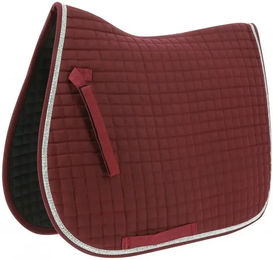 Produktbild von Sattelunterlage Riding World Girly für Ponys in Rot aus Polyester