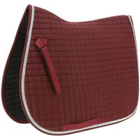 Produktbild von Sattelunterlage Riding World Girly für Ponys in Rot aus Polyester