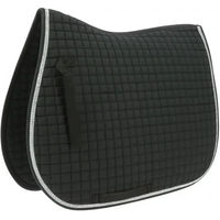 Produktbild von Sattelunterlage Riding World Girly für Ponys in Schwarz aus Polyester