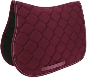 Sattelunterlage Riding World Rope für Ponys aus Polyester in Rot – Bild 1 von 4