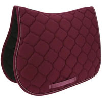 Produktbild von Sattelunterlage Riding World Rope für Ponys aus Polyester in Rot