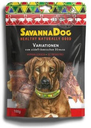 SavannaDog Hundefutter Strauß 100g – Bild 1 von 2