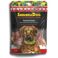 Produktbild von SavannaDog Hundefutter Strauß 100g