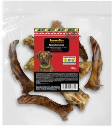 SavannaDog Kauknochen Zehenknochen vom Strauß hypoallergen und getreidefrei 500 g – Bild 1 von 2