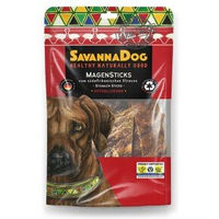 Produktbild von SavannaDog Kausnack Magensticks Strauß für Junior Hunde hypoallergen Monoprotein 120g - 120 g