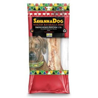 Produktbild von SavannaDog Naturkaukäule Oberschenkelknochen Strauß für Hunde 350g