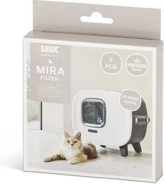Savic Aktiv-Kohlefilter Ersatzset für Mira de Luxe Katzentoilette Schwarz 2 Stück – Bild 1 von 12