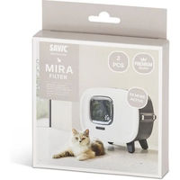 Produktbild von Savic Aktiv-Kohlefilter Ersatzset für Mira de Luxe Katzentoilette Schwarz 2 Stück