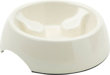 Savic Anti-Schling-Napf Slow Feeder aus Melamin in Beige 400 ml - 400 ml – Bild 1 von 1