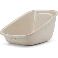 Produktbild von Savic Aseo Giant Schalentoilette für Katzen in Mokka aus Kunststoff extra groß