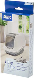 Savic Bag It Up Maxi Hygienebeutel für Katzentoiletten 55 x 43 cm 12er Pack – Bild 1 von 8