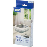 Produktbild von Savic Bag it Up Müllbeutel für Katzentoiletten Medium 42 cm Transparent
