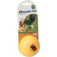 Produktbild von Savic Chicken Fun Futterball für Hühner aus Kunststoff Gelb 7,5 cm