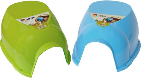 Savic Cocoon Nagerhaus für Meerschweinchen aus Kunststoff Blau – Bild 1 von 13